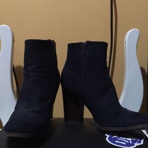 Navy COVINGTON Booties